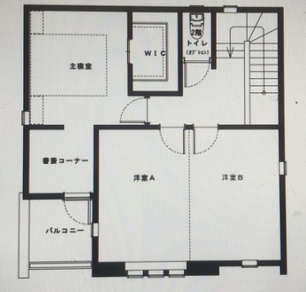和彩の2階の図面
