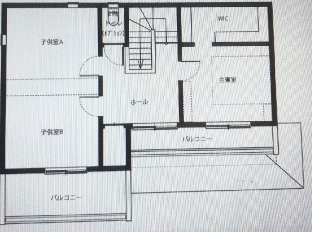 麗華の2階の図面