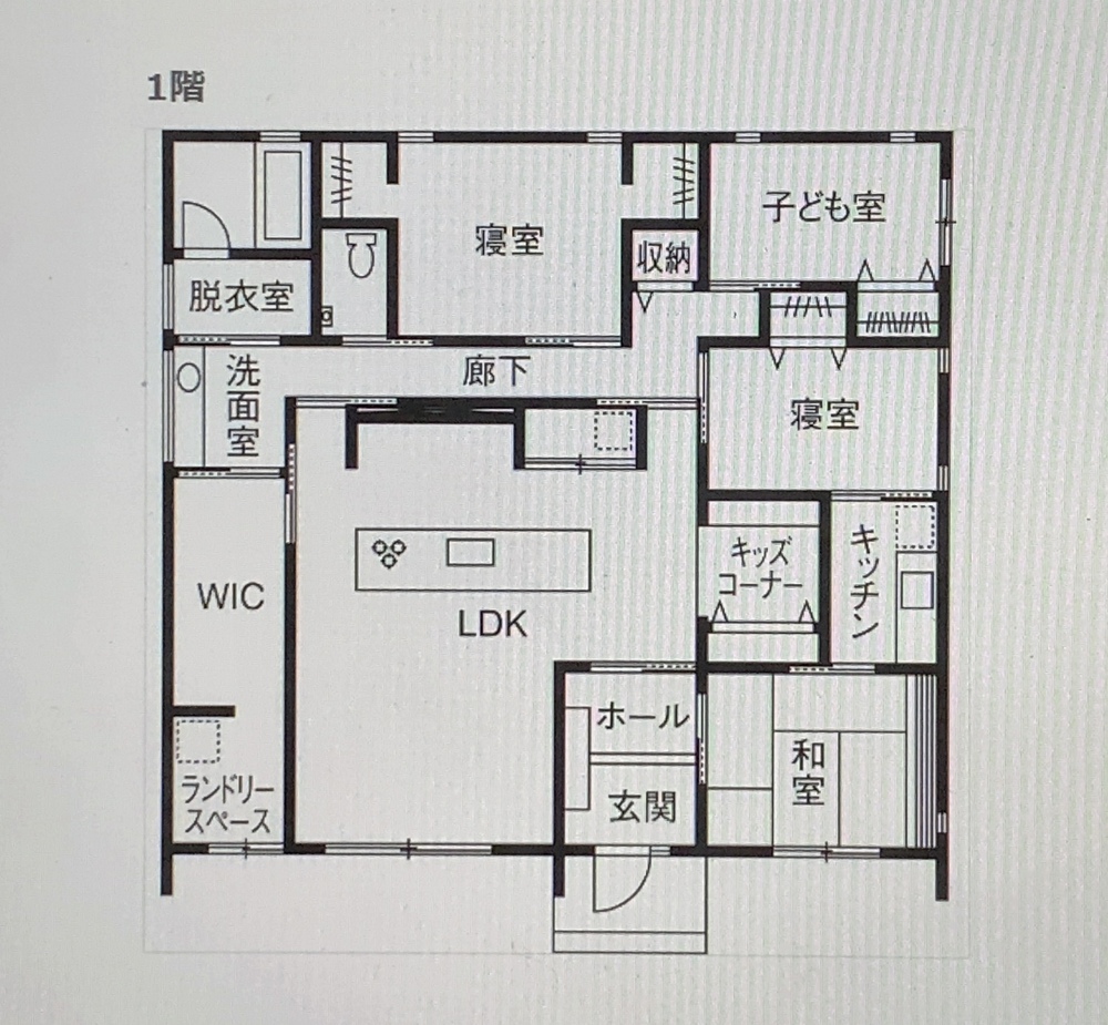 SUUMO　アイ工務店　平屋　間取り