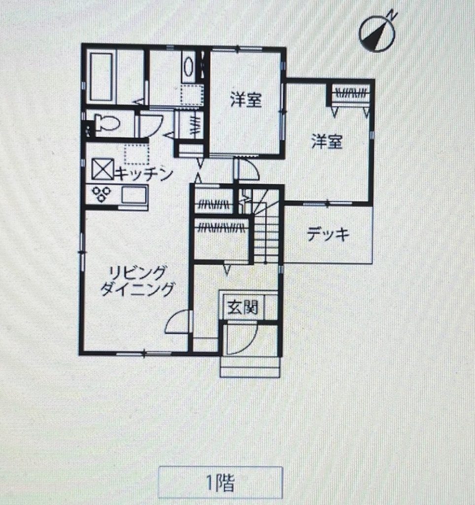 「MOKUA-J」間取り1階