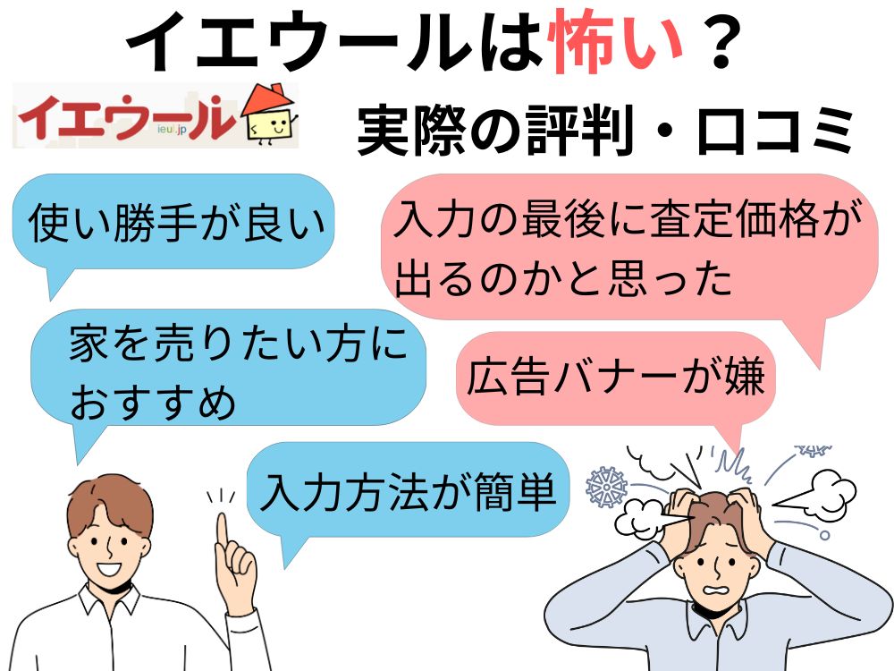 イエウール　実際の評判　口コミ