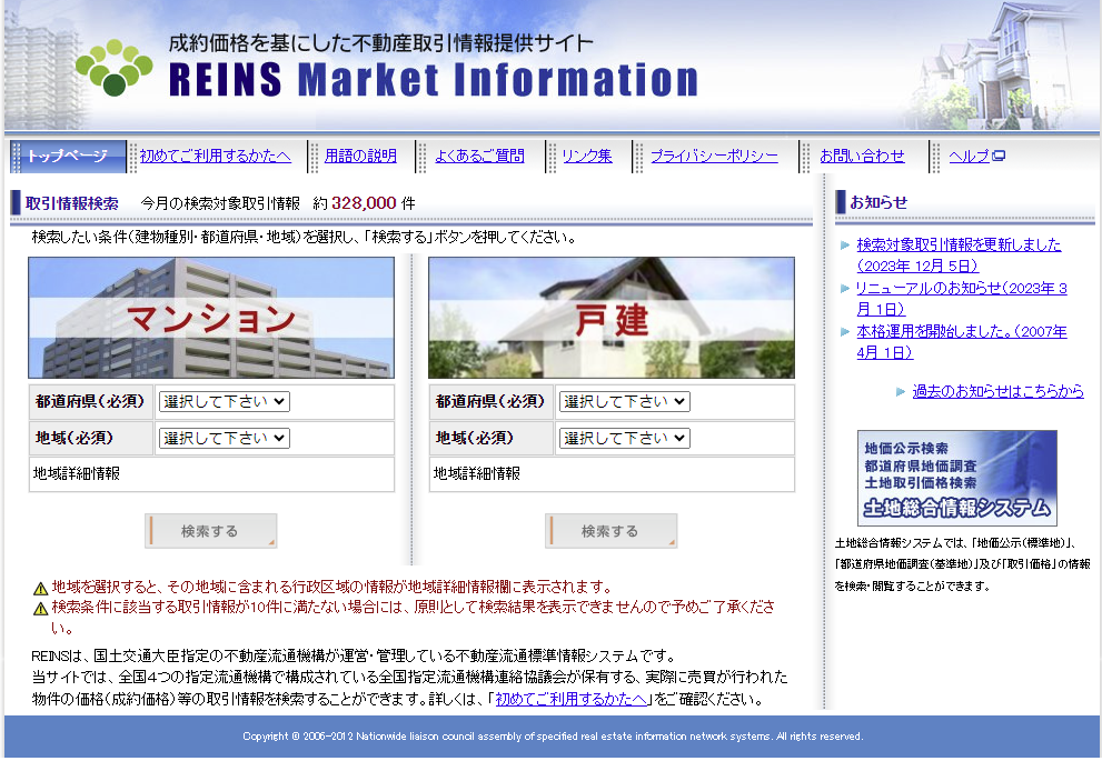 REINS Market Information