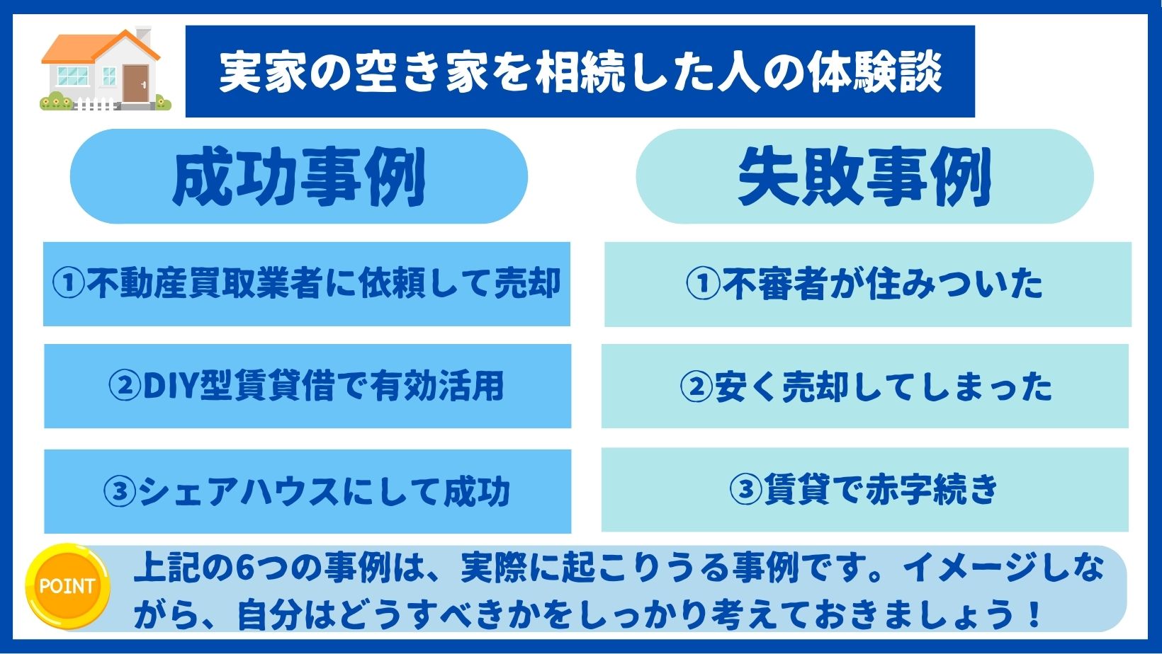 実家の空き家を相続した人の体験談