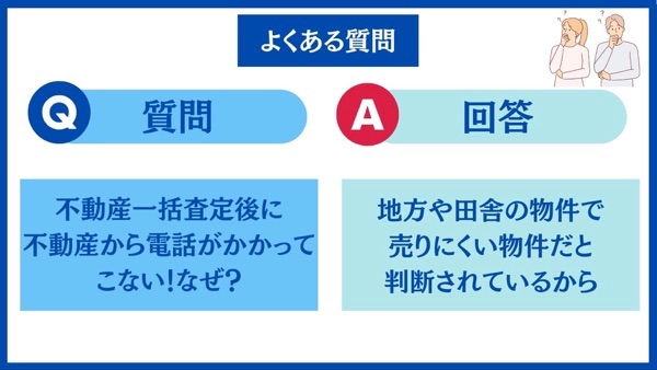 不動産一括査定に関するよくある質問