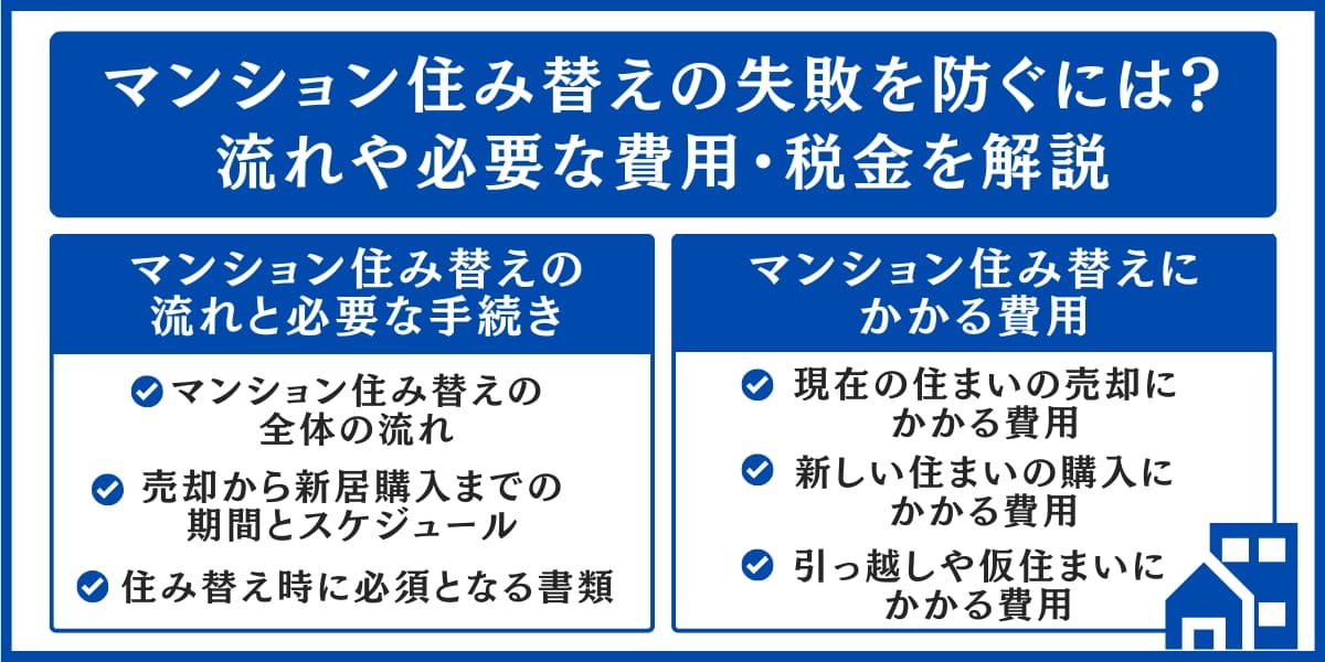 マンションの住み替え失敗を防ぐ