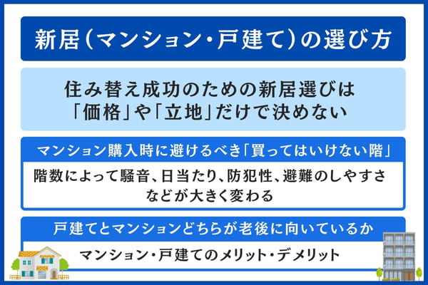新居の選び方