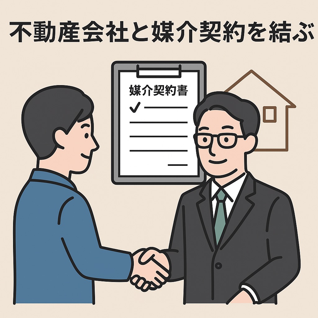 媒介契約を結ぶ