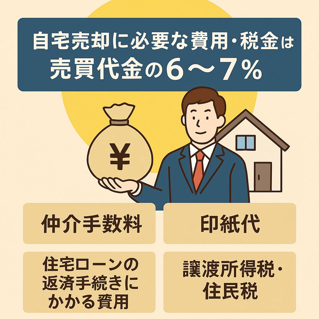 売却に必要な費用・税金