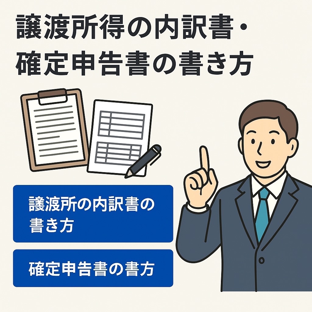 確定申告内訳と申告書の書き方