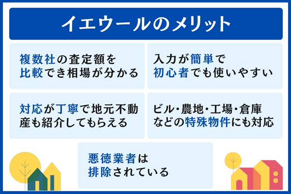 イエウールのメリット