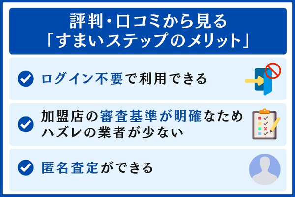 すまいステップのメリット