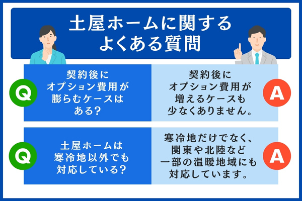 土屋ホームに関するよくある質問