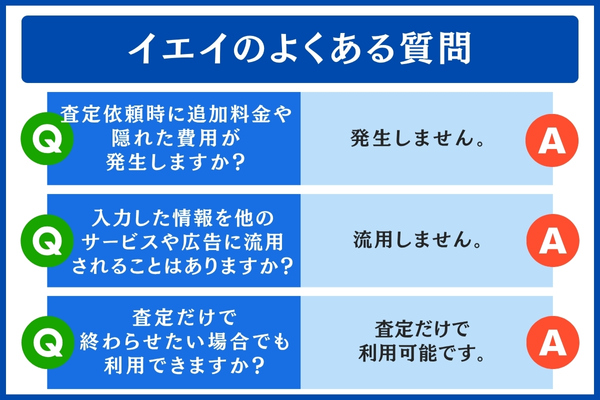 イエイのよくある質問