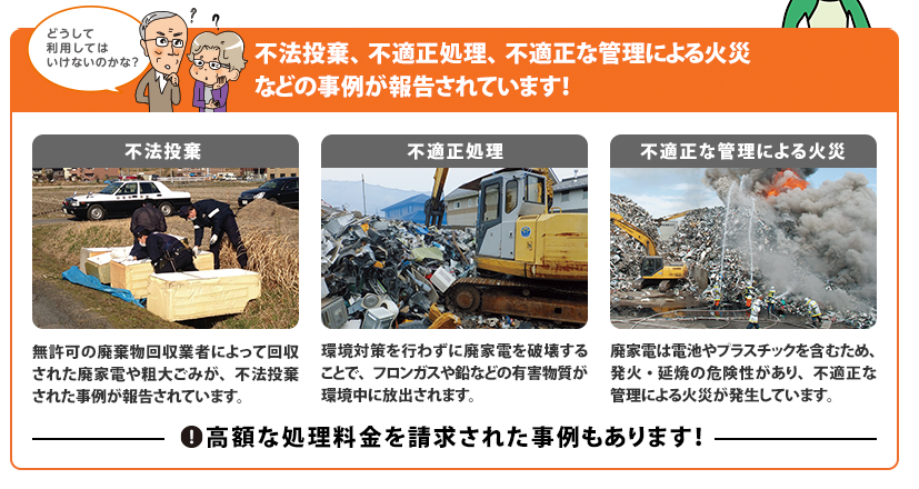 未許可業者の事例