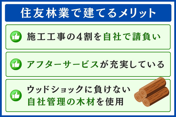 住友林業で建てるメリット