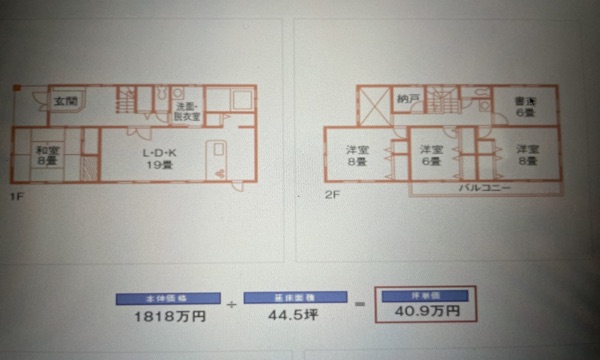 坪単価比較