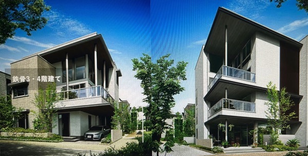 鉄骨3・4階建て