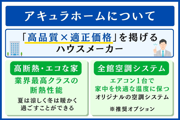 アキュラホームについて