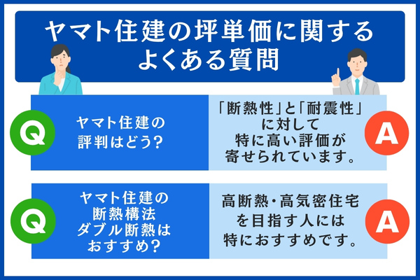 ヤマト住建に関するよくある質問