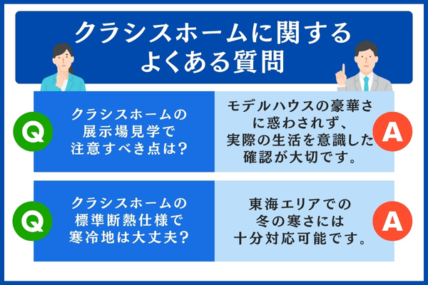 クラシスホームに関するよくある質問