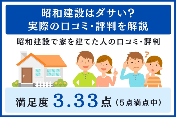 昭和建設の口コミ・評判