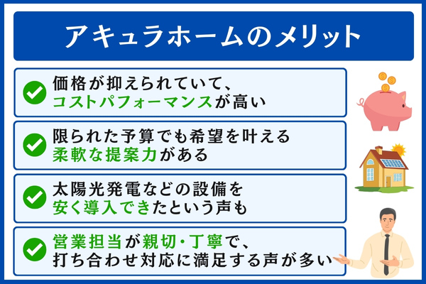 アキュラホーム メリット
