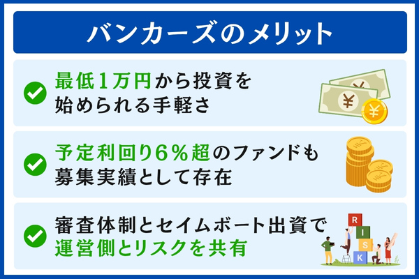 バンカーズのメリット