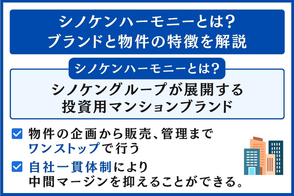 シノケンハーモニーの特徴