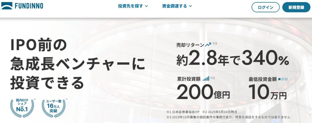 FUNDINNO（ファンディーノ）公式