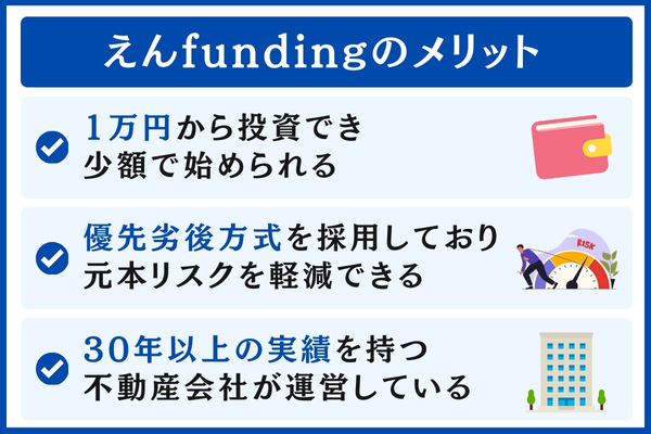 えんfundingのメリット