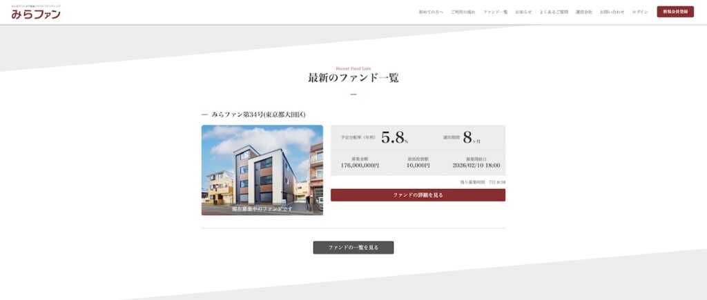 みらファン トップ