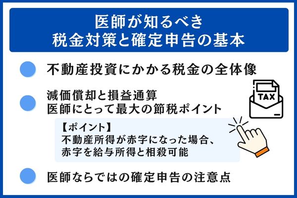 医師が知るべき税金対策