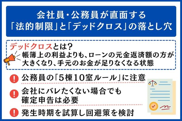 会社員 公務員 デッドクロス