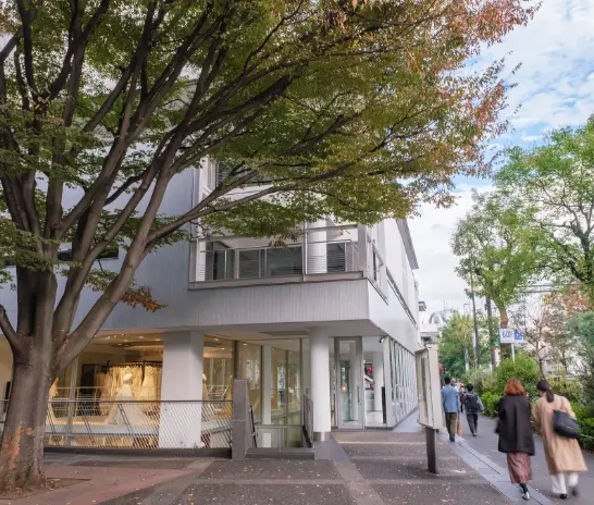 写真:代官山の町並み