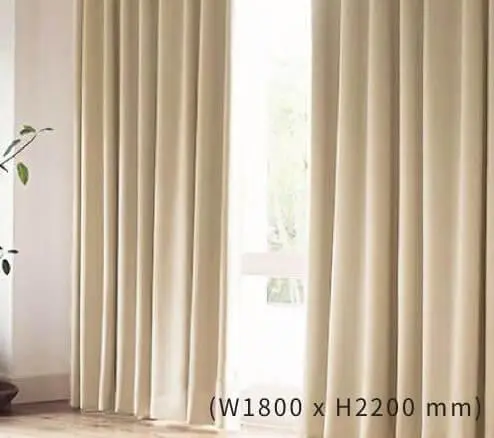 CURTAIN SAMPLE IMAGE(W1800 x H2200 mm)